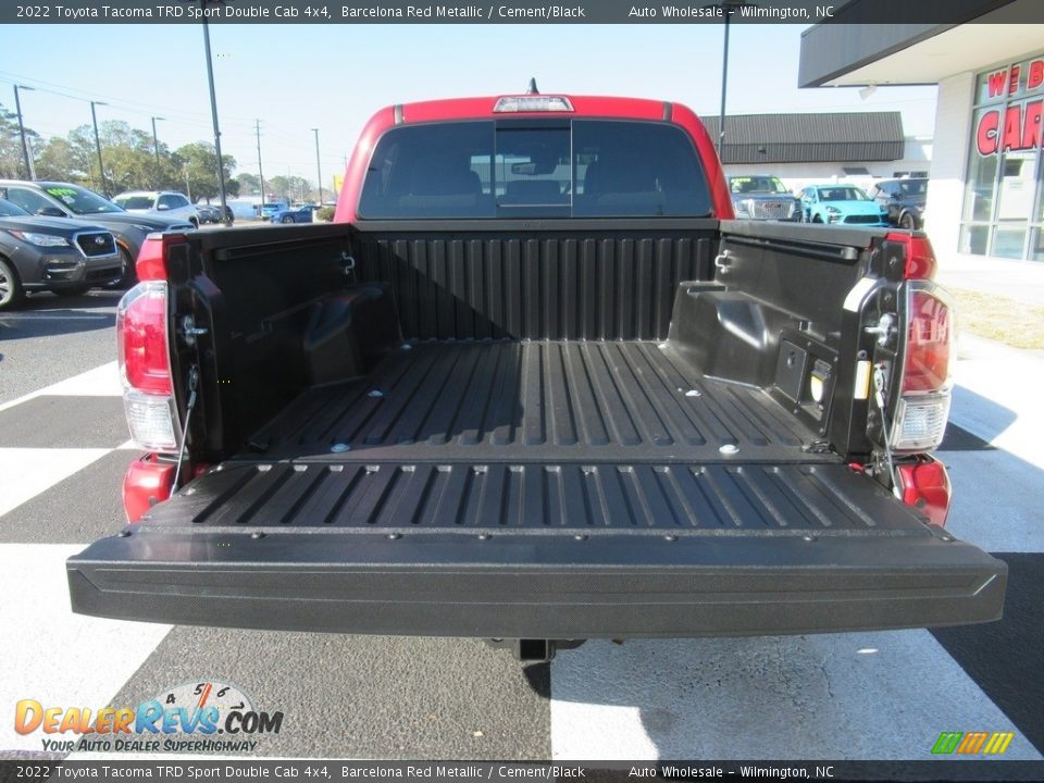 2022 Toyota Tacoma TRD Sport Double Cab 4x4 Barcelona Red Metallic / Cement/Black Photo #5