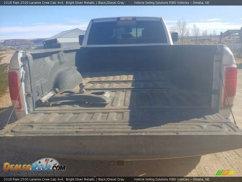 2018 Ram 2500 Laramie Crew Cab 4x4 Bright Silver Metallic / Black/Diesel Gray Photo #5