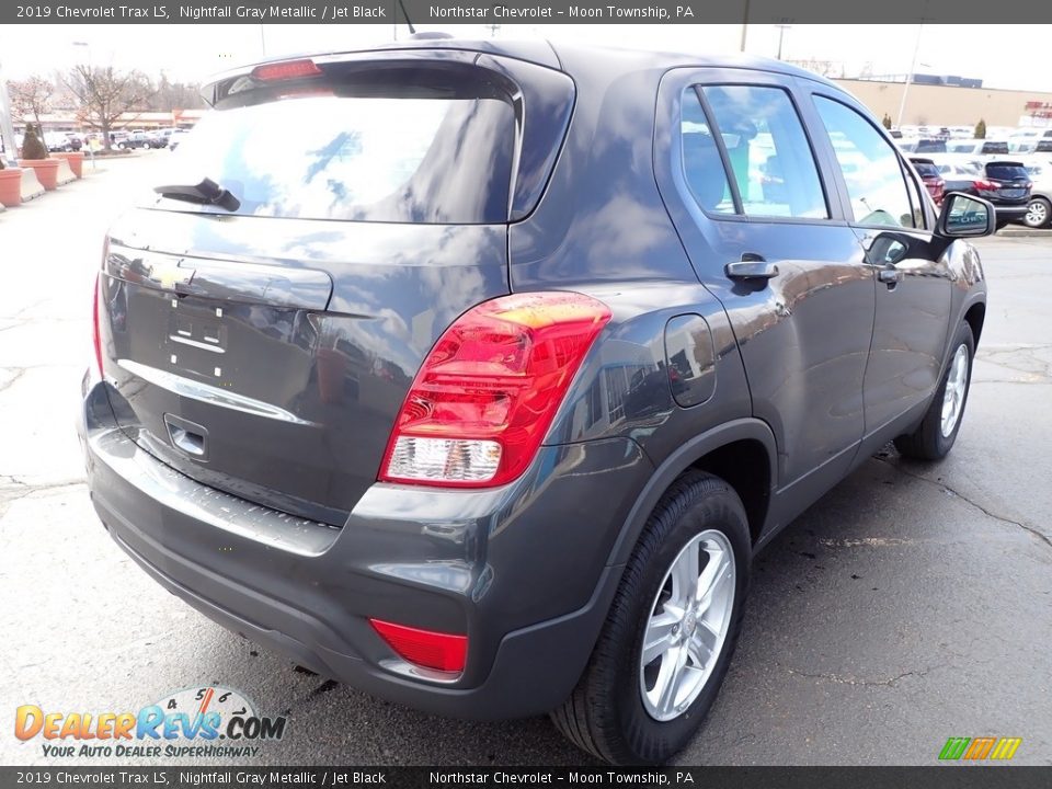 2019 Chevrolet Trax LS Nightfall Gray Metallic / Jet Black Photo #8