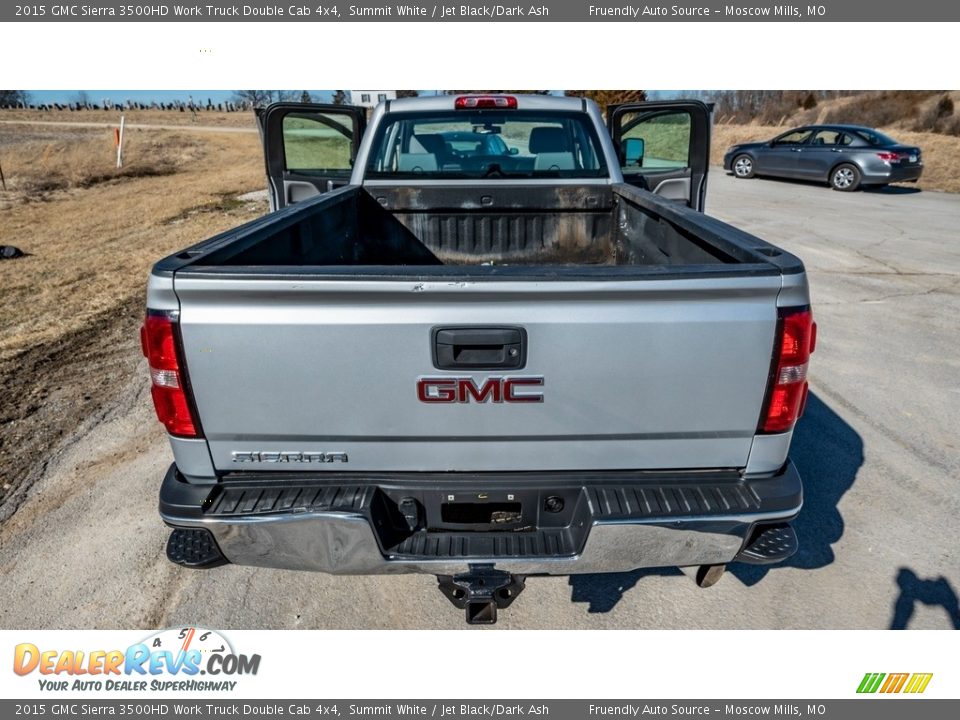 2015 GMC Sierra 3500HD Work Truck Double Cab 4x4 Summit White / Jet Black/Dark Ash Photo #21