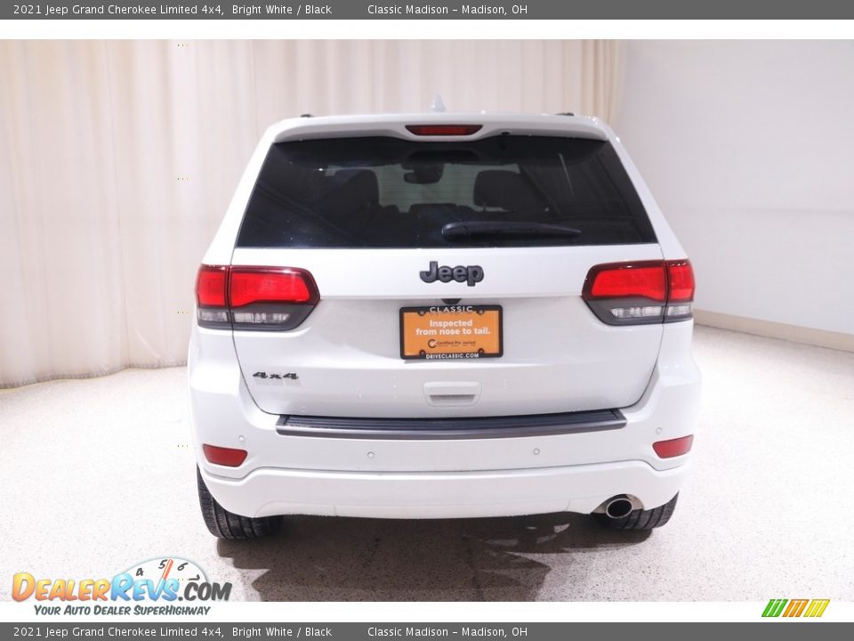 2021 Jeep Grand Cherokee Limited 4x4 Bright White / Black Photo #21