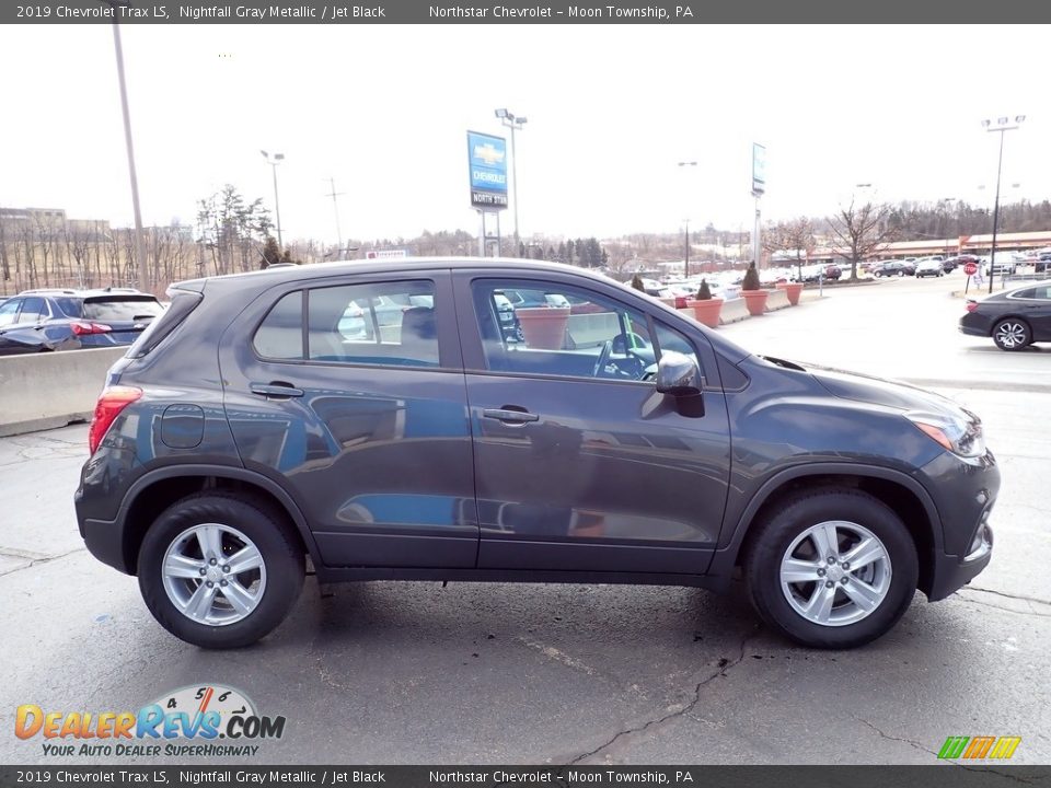 2019 Chevrolet Trax LS Nightfall Gray Metallic / Jet Black Photo #10