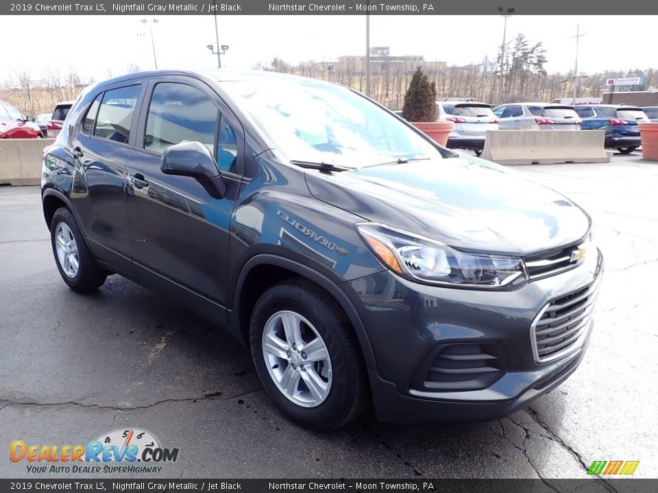 2019 Chevrolet Trax LS Nightfall Gray Metallic / Jet Black Photo #11