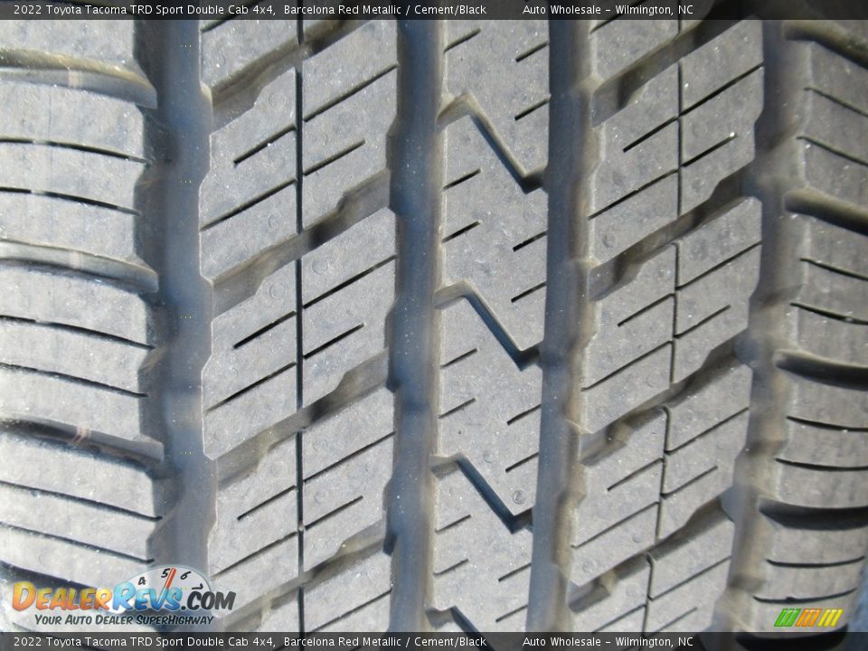 2022 Toyota Tacoma TRD Sport Double Cab 4x4 Barcelona Red Metallic / Cement/Black Photo #10