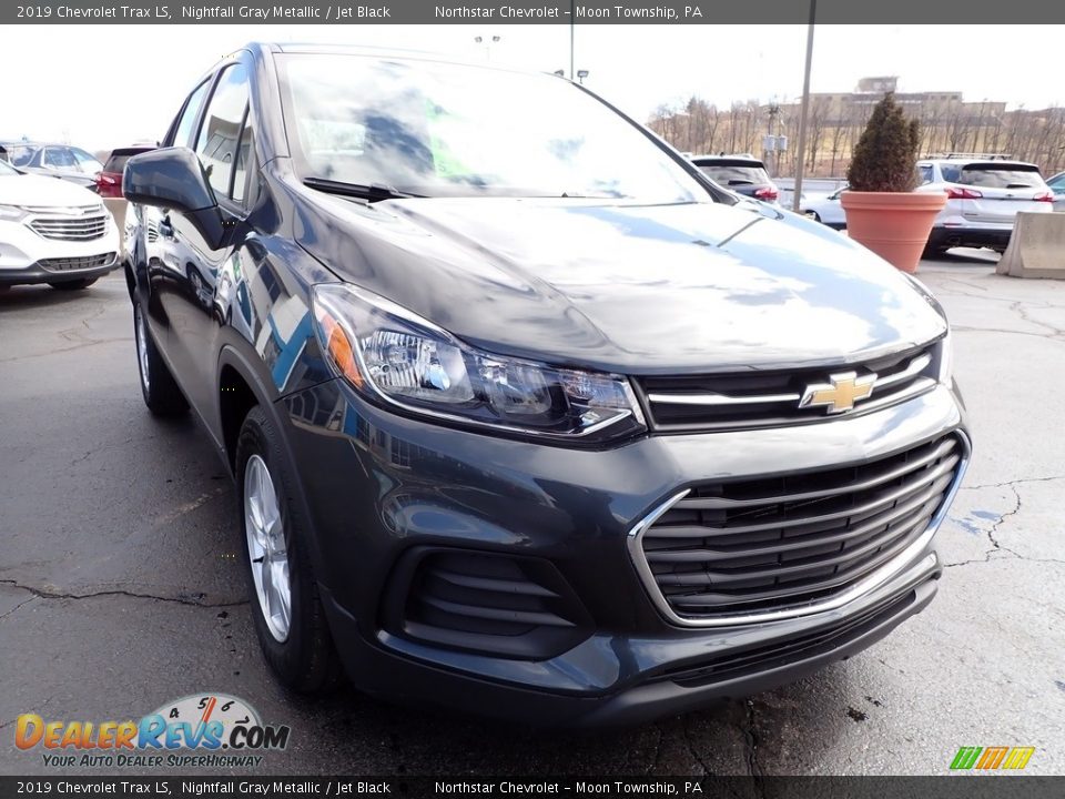2019 Chevrolet Trax LS Nightfall Gray Metallic / Jet Black Photo #12