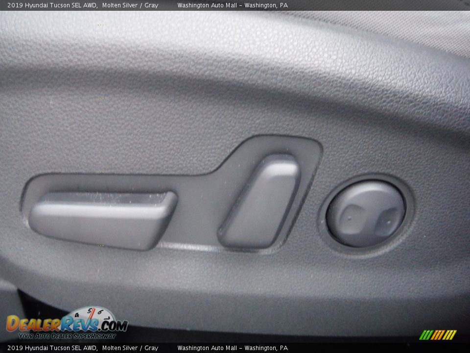 2019 Hyundai Tucson SEL AWD Molten Silver / Gray Photo #14
