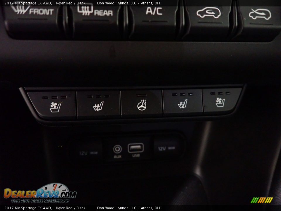 2017 Kia Sportage EX AWD Hyper Red / Black Photo #3