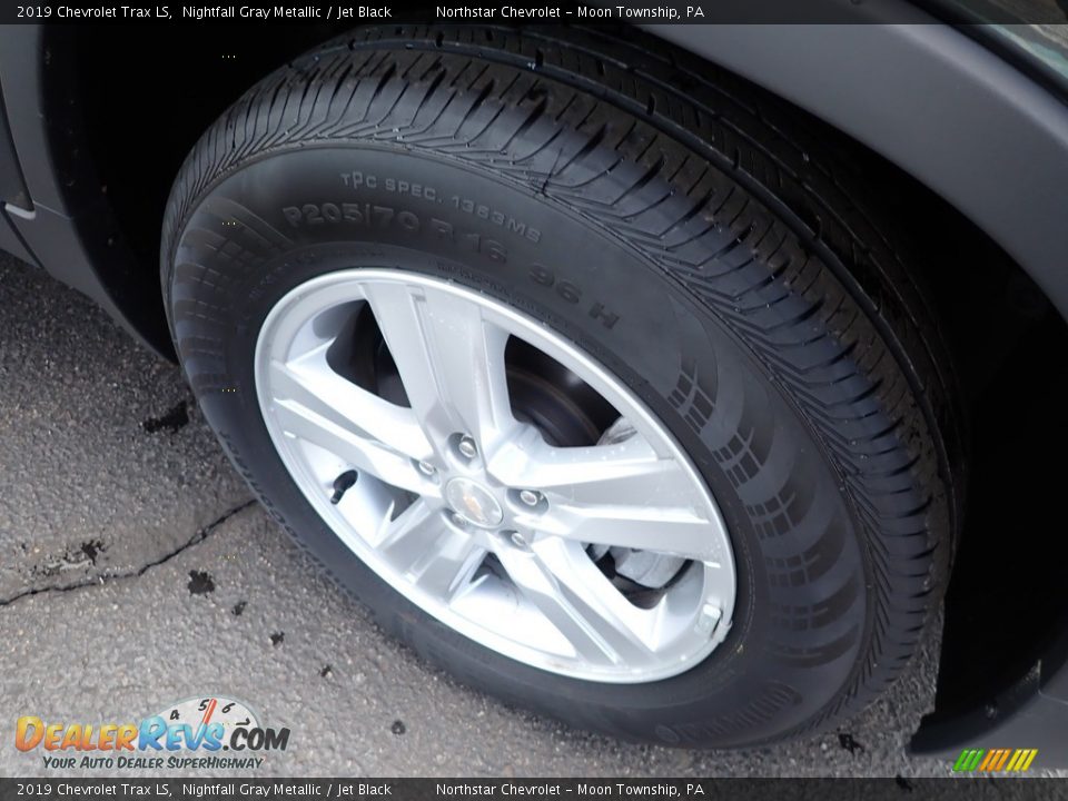 2019 Chevrolet Trax LS Nightfall Gray Metallic / Jet Black Photo #14