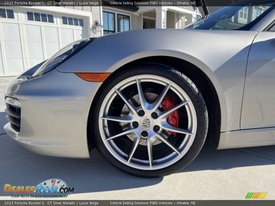 2013 Porsche Boxster S GT Silver Metallic / Luxor Beige Photo #5