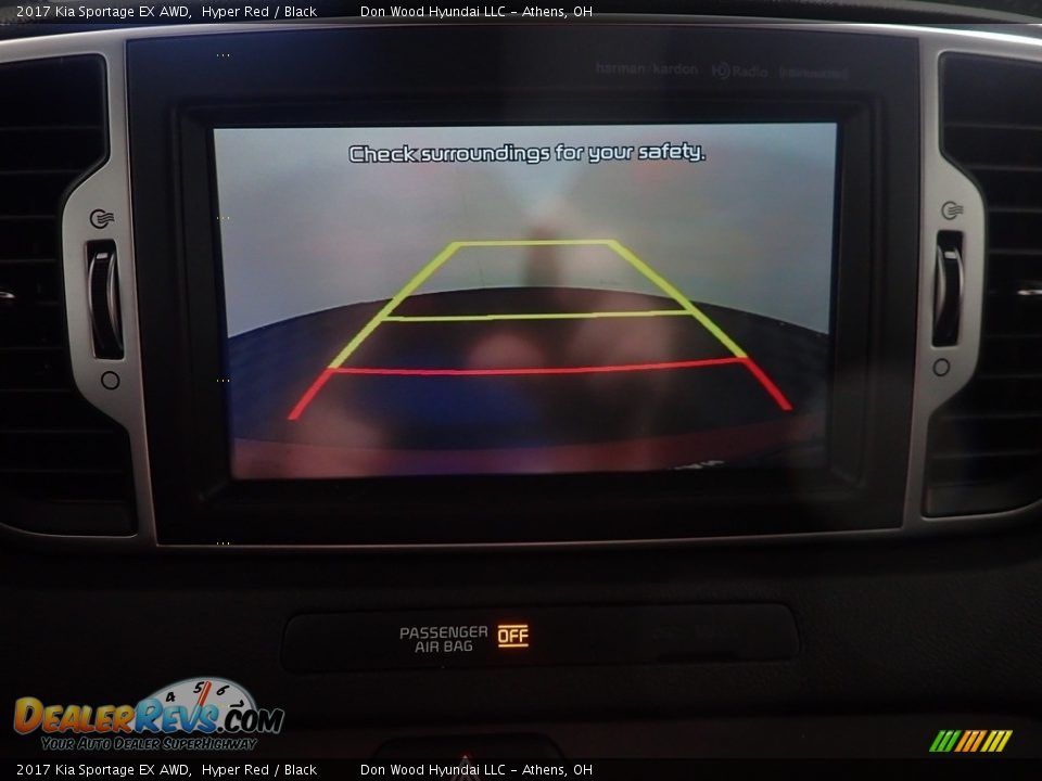 2017 Kia Sportage EX AWD Hyper Red / Black Photo #5