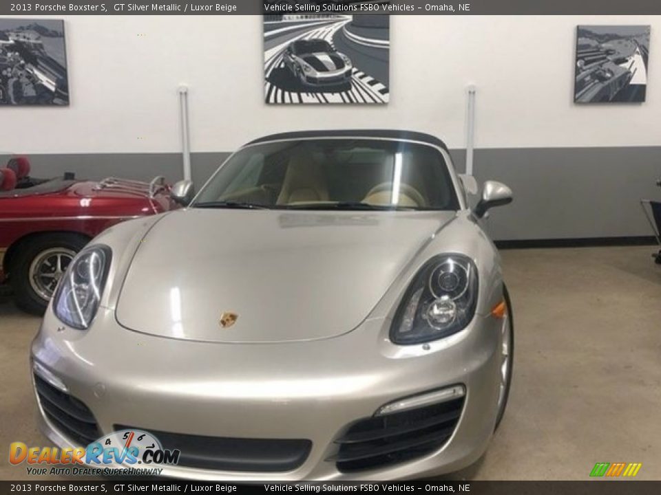 2013 Porsche Boxster S GT Silver Metallic / Luxor Beige Photo #11