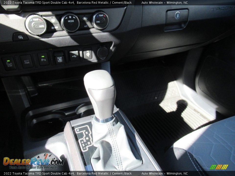 2022 Toyota Tacoma TRD Sport Double Cab 4x4 Barcelona Red Metallic / Cement/Black Photo #19