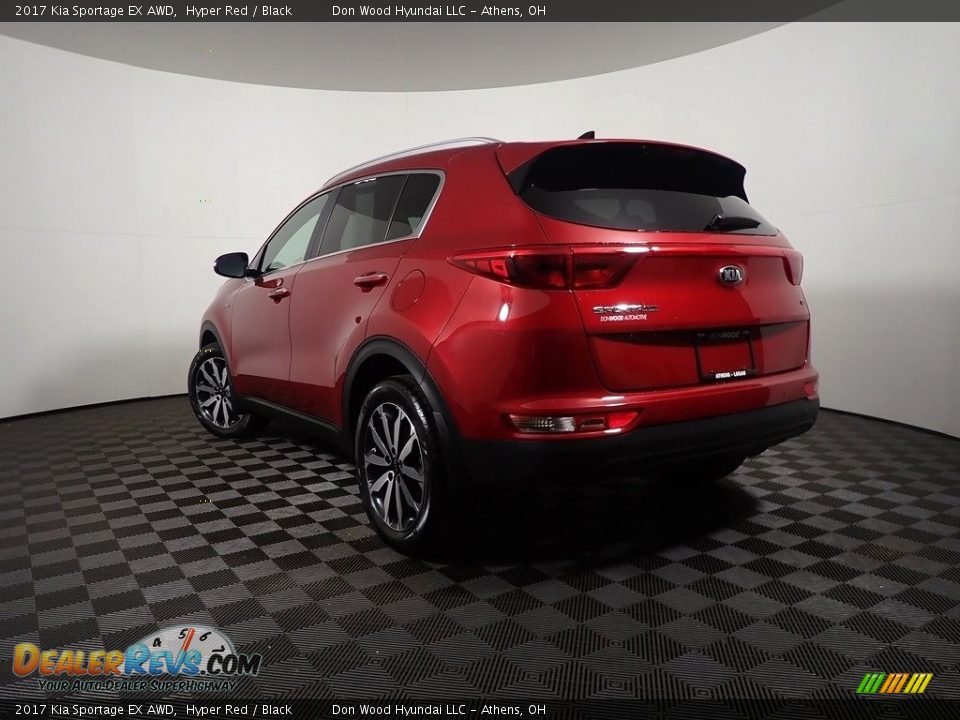 2017 Kia Sportage EX AWD Hyper Red / Black Photo #14