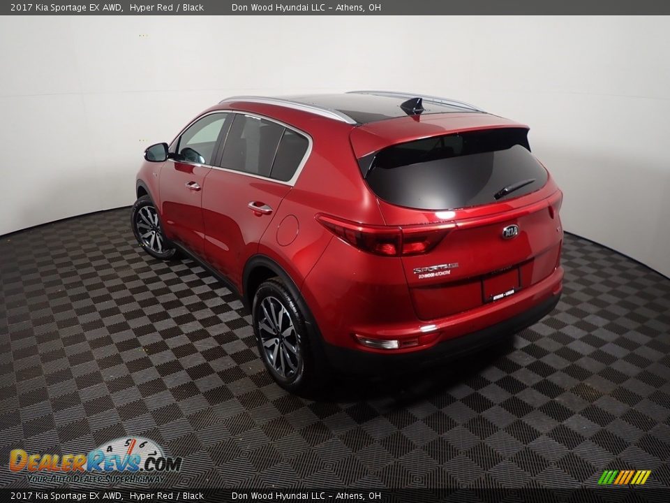 2017 Kia Sportage EX AWD Hyper Red / Black Photo #15