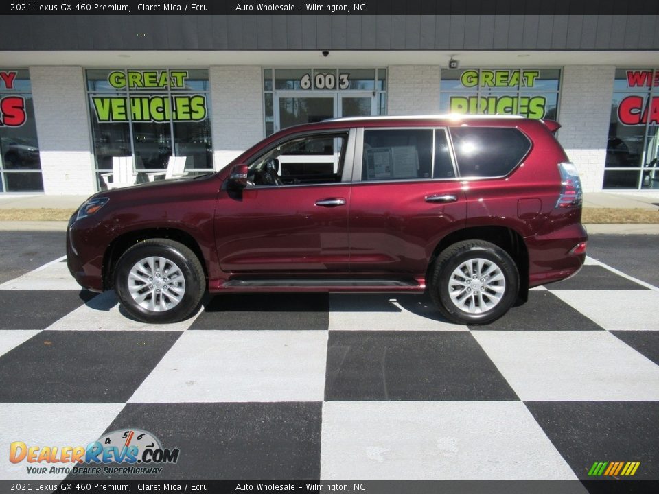 2021 Lexus GX 460 Premium Claret Mica / Ecru Photo #1