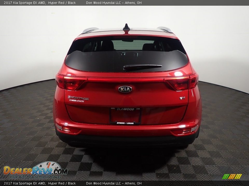 2017 Kia Sportage EX AWD Hyper Red / Black Photo #16
