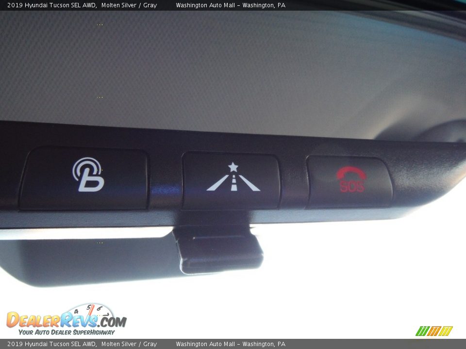 2019 Hyundai Tucson SEL AWD Molten Silver / Gray Photo #27