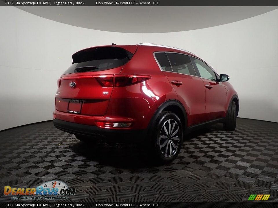 2017 Kia Sportage EX AWD Hyper Red / Black Photo #20