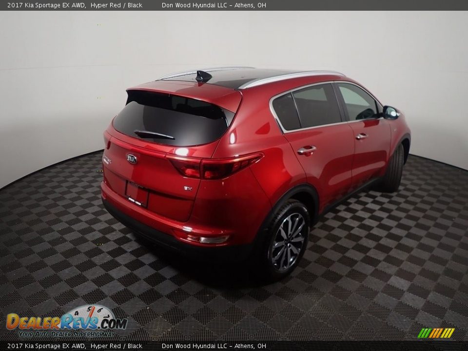2017 Kia Sportage EX AWD Hyper Red / Black Photo #21