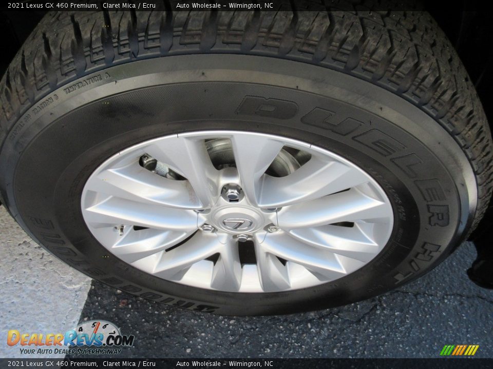 2021 Lexus GX 460 Premium Claret Mica / Ecru Photo #7