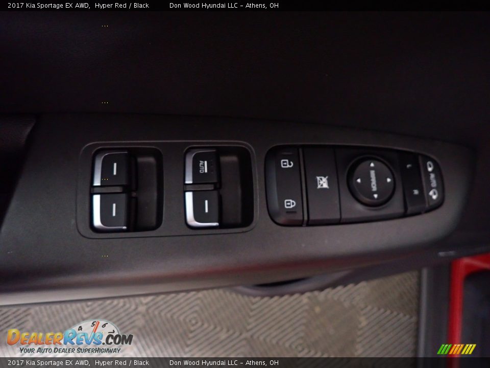 2017 Kia Sportage EX AWD Hyper Red / Black Photo #25