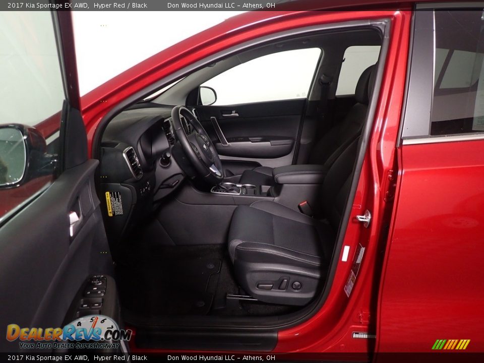 2017 Kia Sportage EX AWD Hyper Red / Black Photo #26