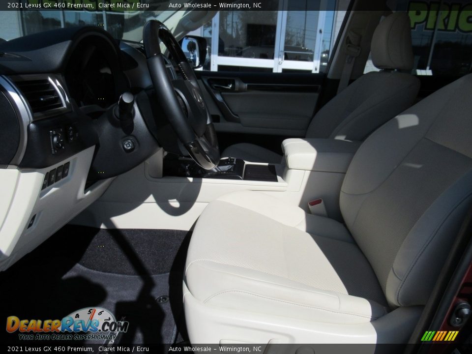 2021 Lexus GX 460 Premium Claret Mica / Ecru Photo #10
