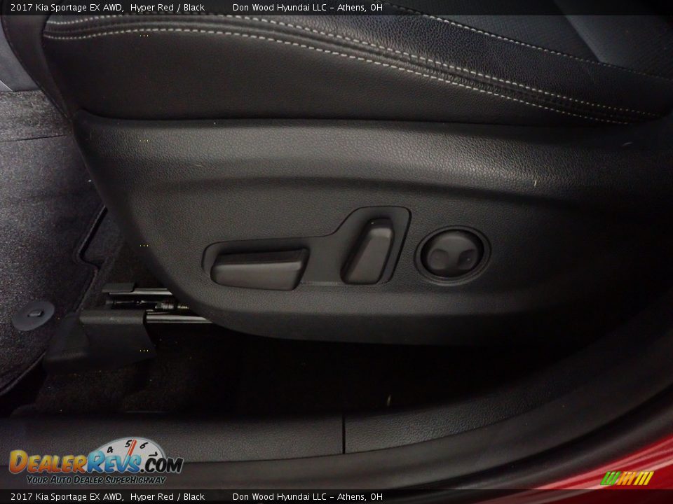 2017 Kia Sportage EX AWD Hyper Red / Black Photo #27
