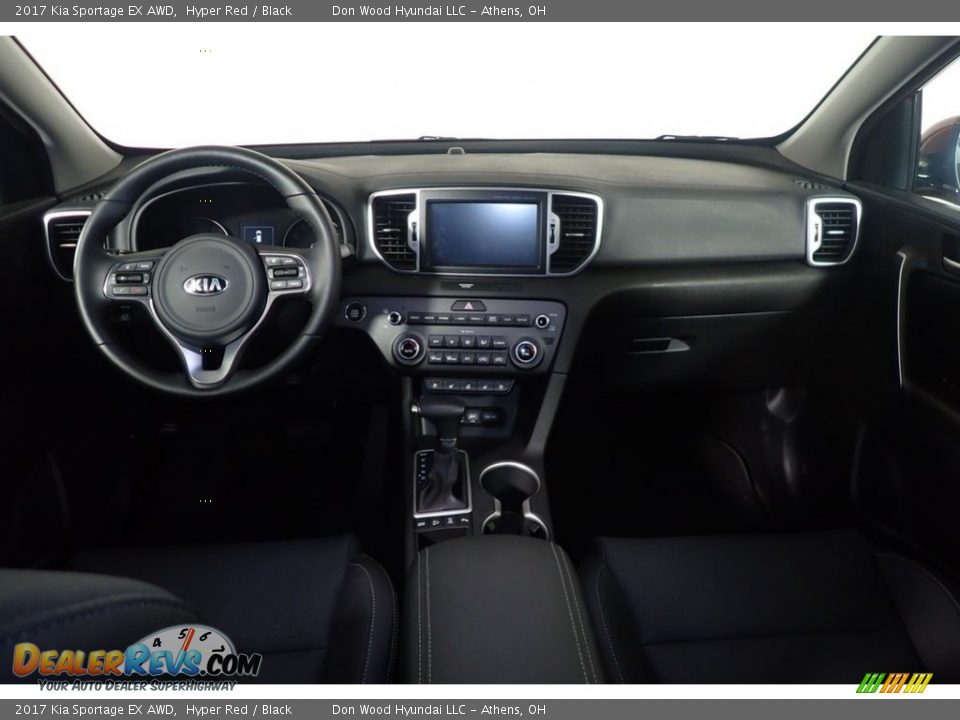 2017 Kia Sportage EX AWD Hyper Red / Black Photo #28