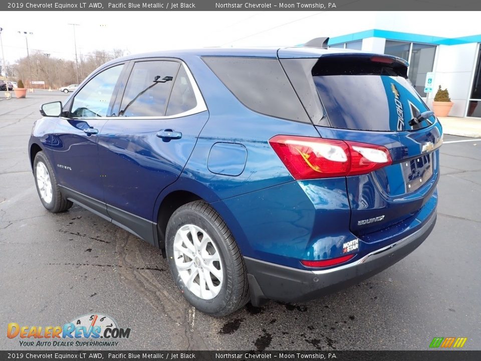 2019 Chevrolet Equinox LT AWD Pacific Blue Metallic / Jet Black Photo #4