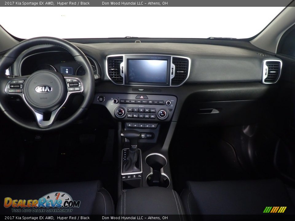 2017 Kia Sportage EX AWD Hyper Red / Black Photo #29