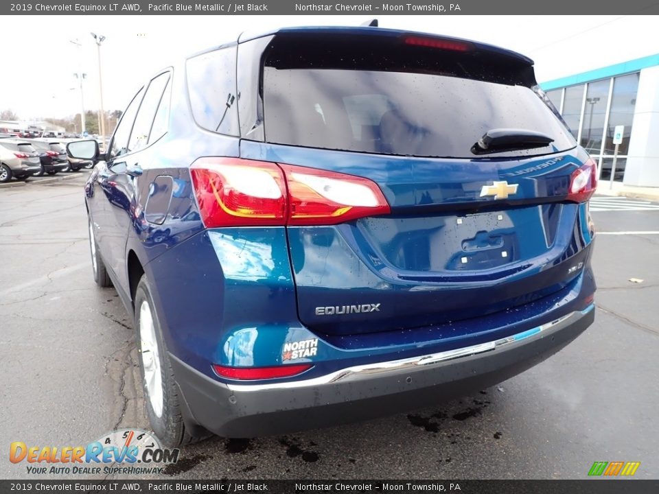 2019 Chevrolet Equinox LT AWD Pacific Blue Metallic / Jet Black Photo #5