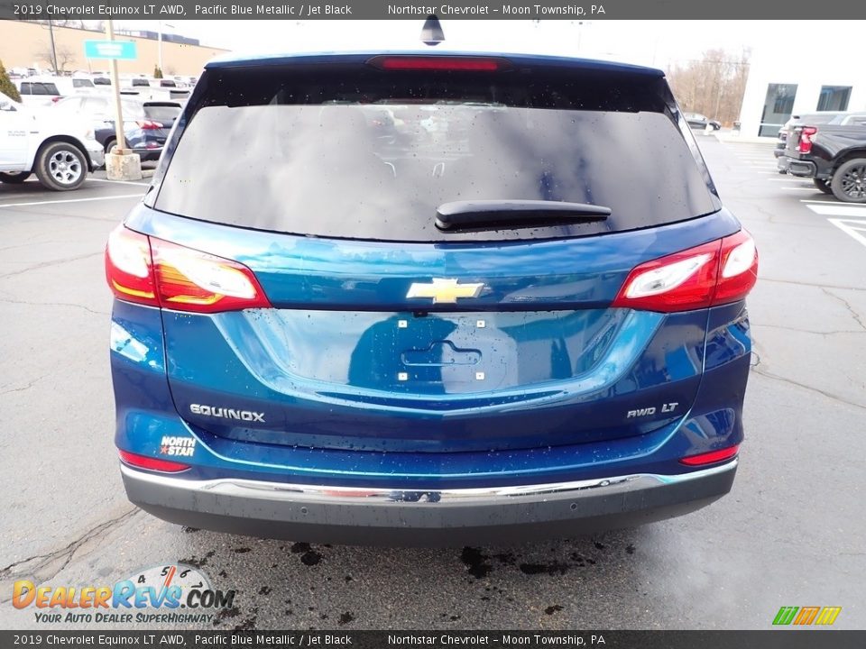 2019 Chevrolet Equinox LT AWD Pacific Blue Metallic / Jet Black Photo #6