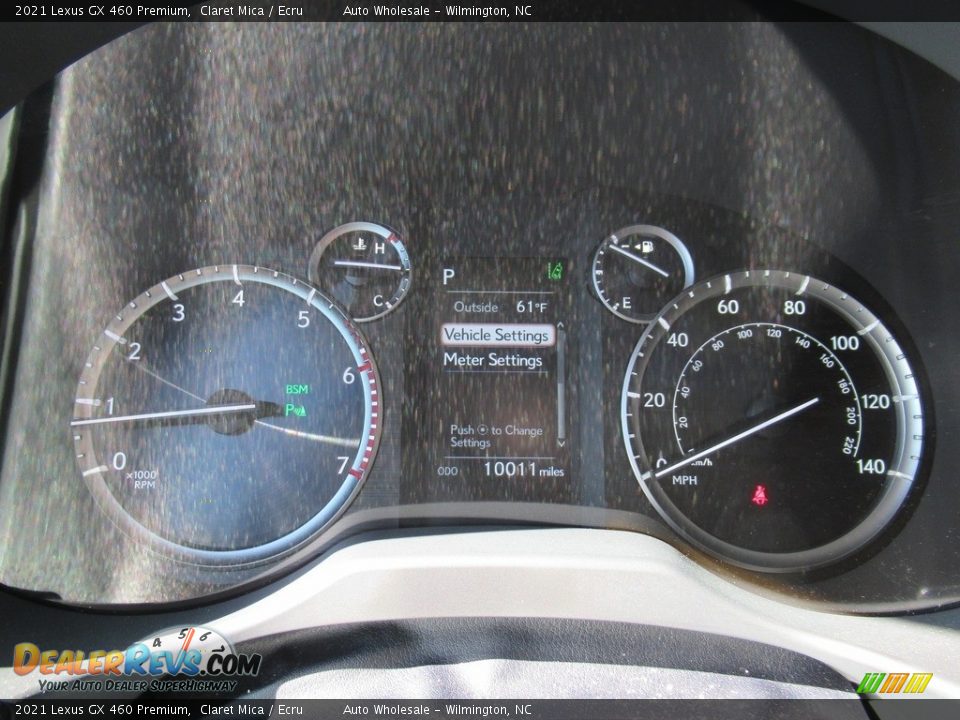 2021 Lexus GX 460 Premium Claret Mica / Ecru Photo #16