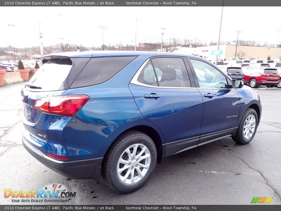 2019 Chevrolet Equinox LT AWD Pacific Blue Metallic / Jet Black Photo #9