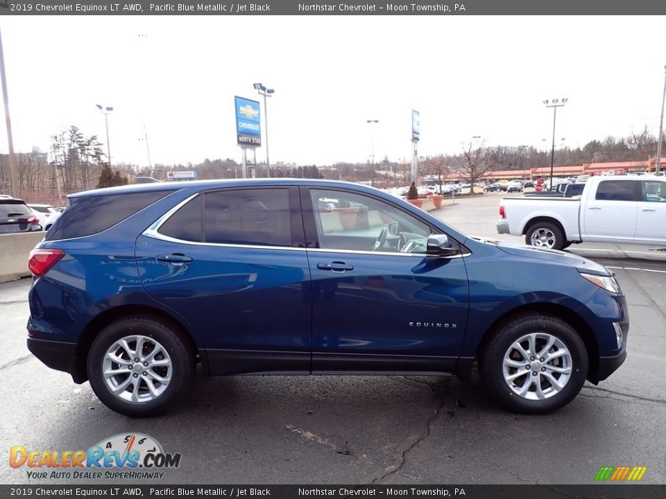 2019 Chevrolet Equinox LT AWD Pacific Blue Metallic / Jet Black Photo #10