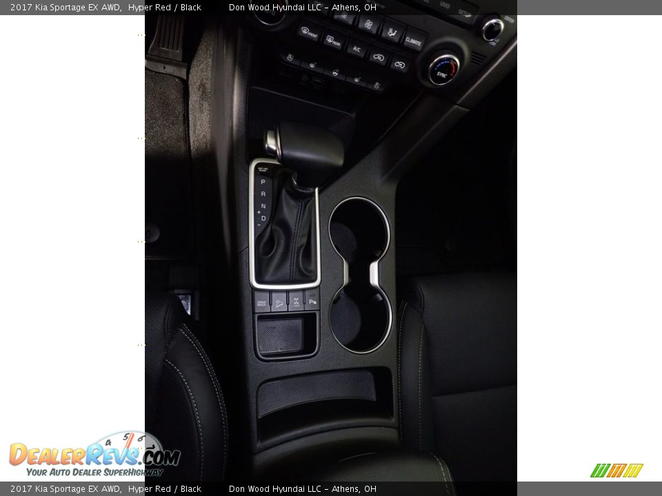 2017 Kia Sportage EX AWD Hyper Red / Black Photo #36