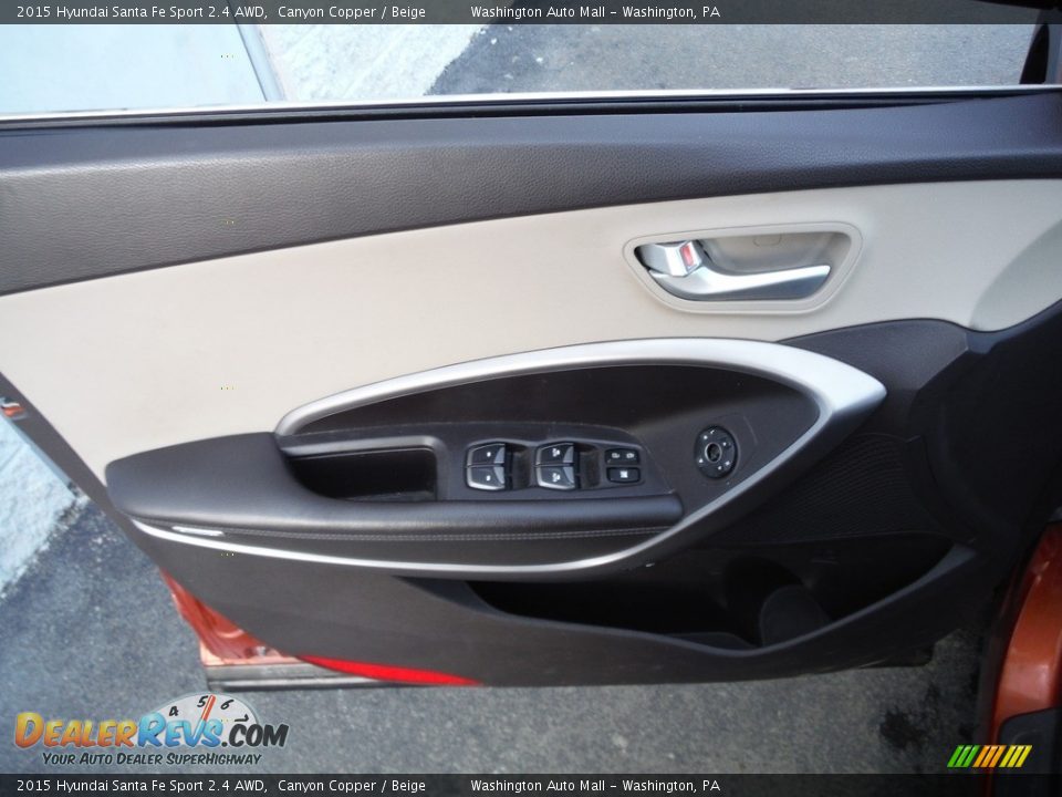 2015 Hyundai Santa Fe Sport 2.4 AWD Canyon Copper / Beige Photo #10