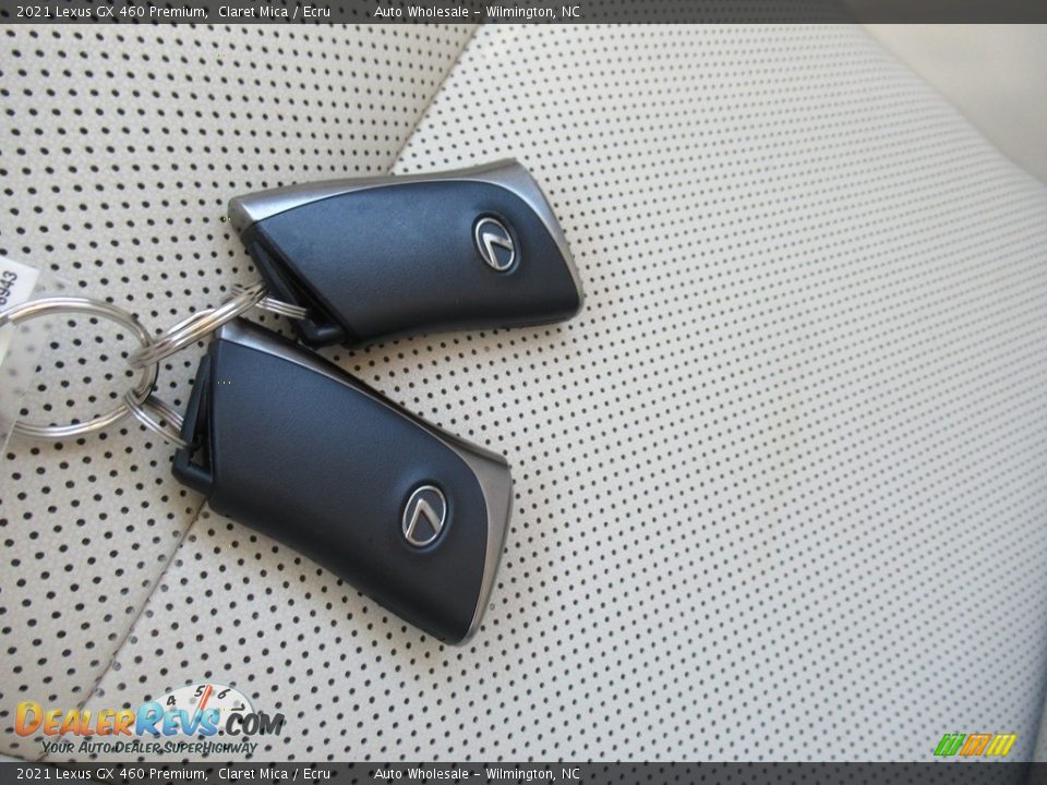 2021 Lexus GX 460 Premium Claret Mica / Ecru Photo #20
