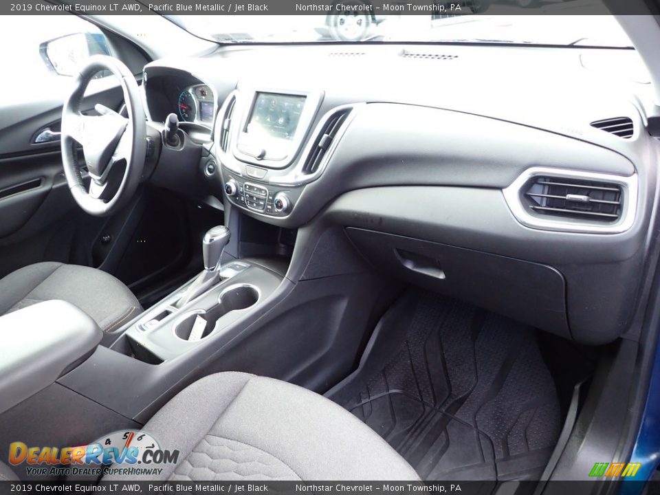 2019 Chevrolet Equinox LT AWD Pacific Blue Metallic / Jet Black Photo #16