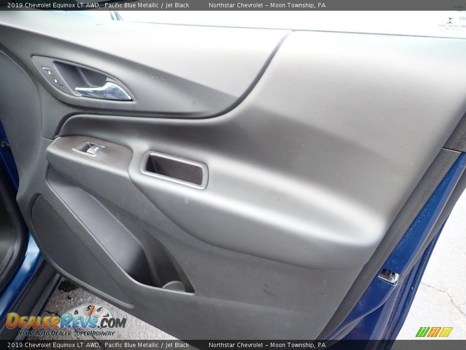 2019 Chevrolet Equinox LT AWD Pacific Blue Metallic / Jet Black Photo #17
