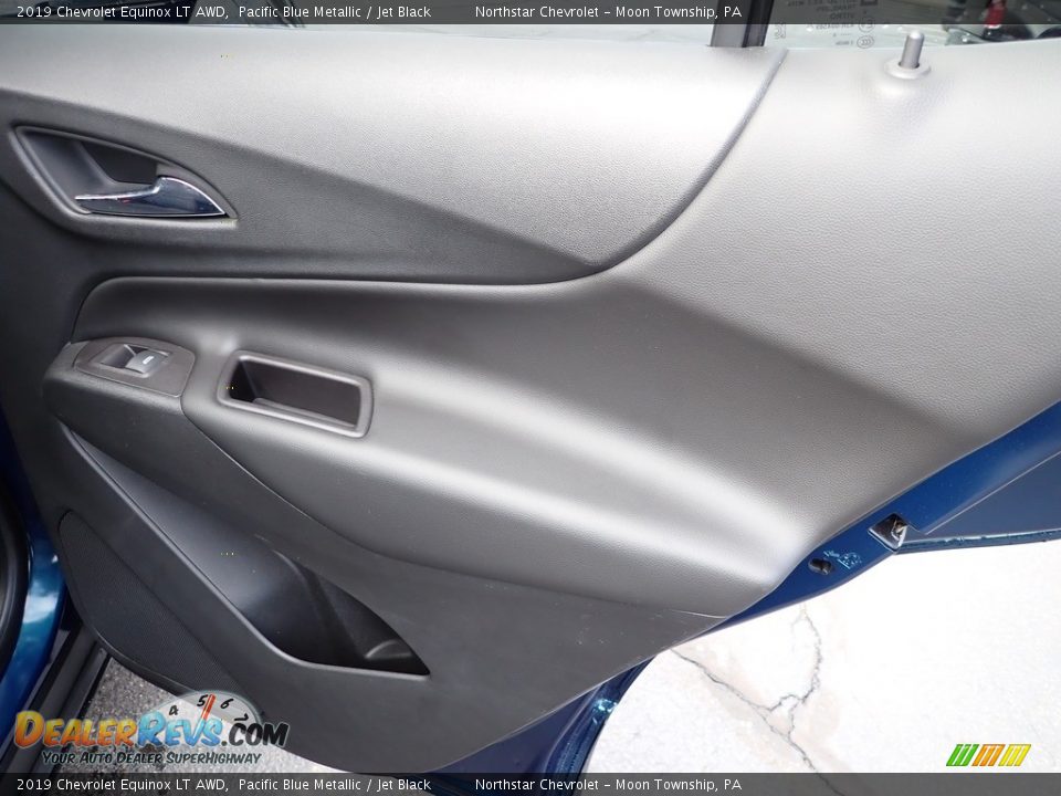 2019 Chevrolet Equinox LT AWD Pacific Blue Metallic / Jet Black Photo #19