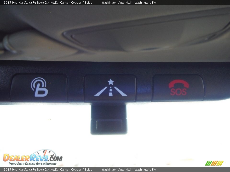 2015 Hyundai Santa Fe Sport 2.4 AWD Canyon Copper / Beige Photo #20