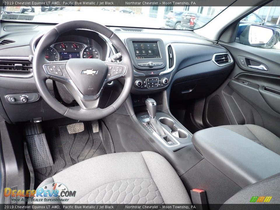 2019 Chevrolet Equinox LT AWD Pacific Blue Metallic / Jet Black Photo #22