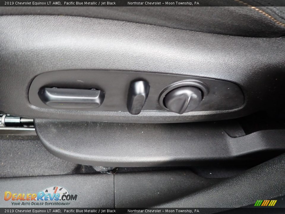2019 Chevrolet Equinox LT AWD Pacific Blue Metallic / Jet Black Photo #25