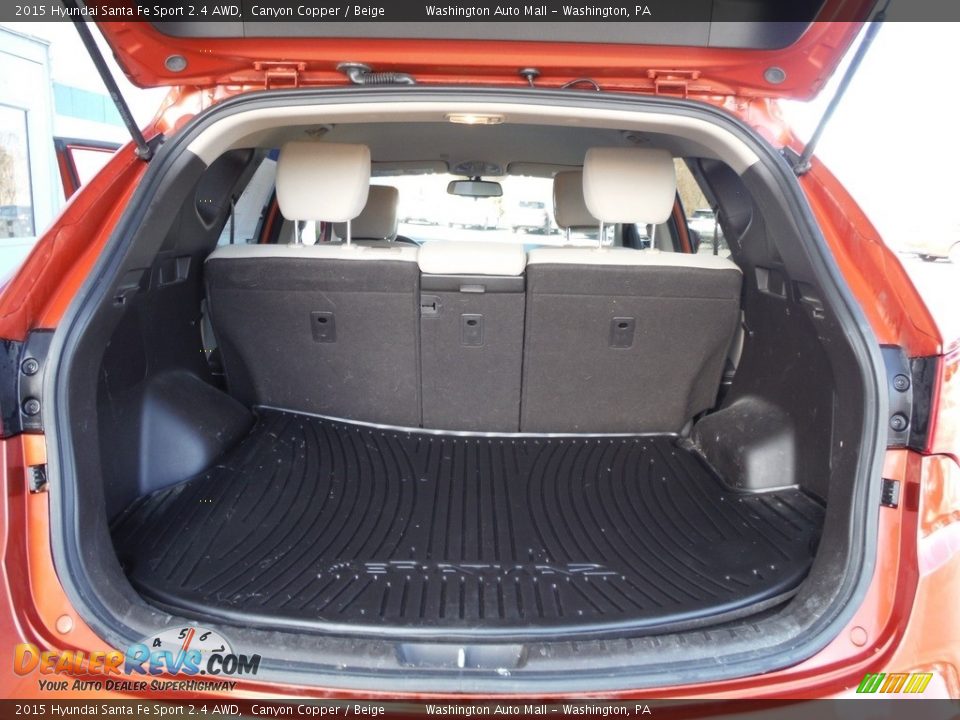 2015 Hyundai Santa Fe Sport 2.4 AWD Canyon Copper / Beige Photo #26