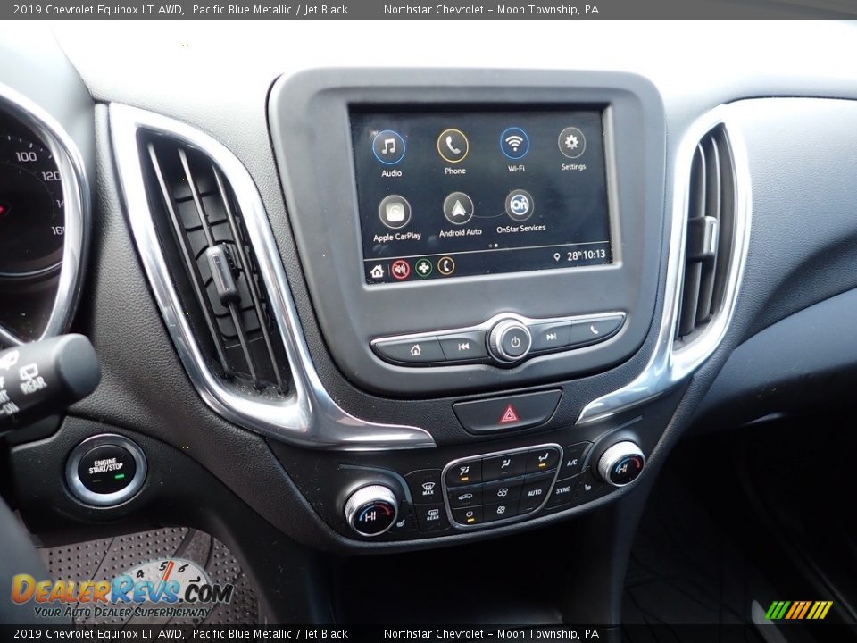 2019 Chevrolet Equinox LT AWD Pacific Blue Metallic / Jet Black Photo #27