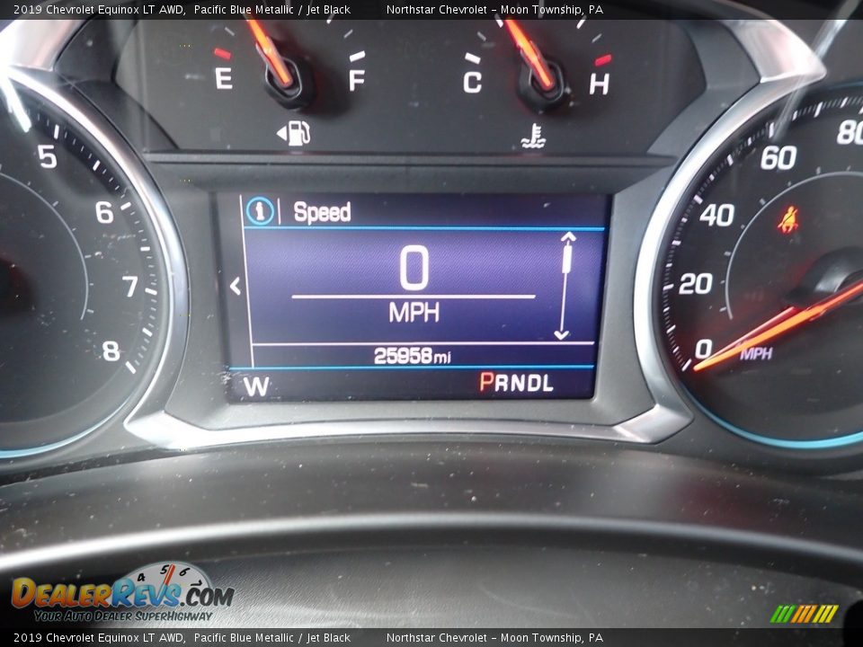 2019 Chevrolet Equinox LT AWD Pacific Blue Metallic / Jet Black Photo #29