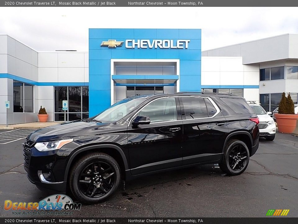 2020 Chevrolet Traverse LT Mosaic Black Metallic / Jet Black Photo #1