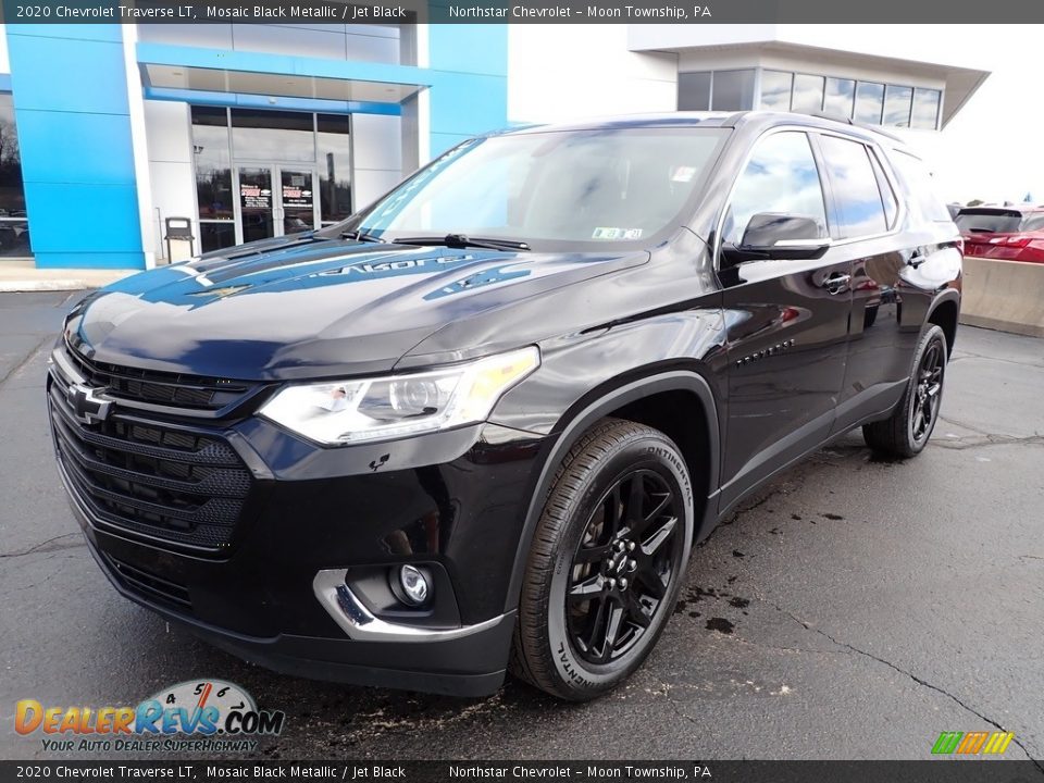 2020 Chevrolet Traverse LT Mosaic Black Metallic / Jet Black Photo #2